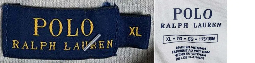 2010s Polo Ralph Lauren tags