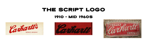 1910 - 1960s Script logo