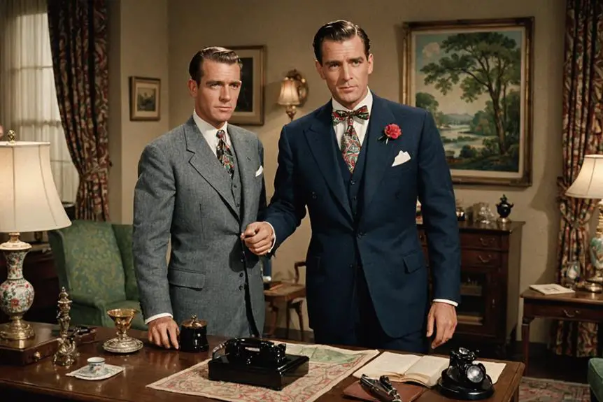 Men’s Ties & Bowties in the 1940s