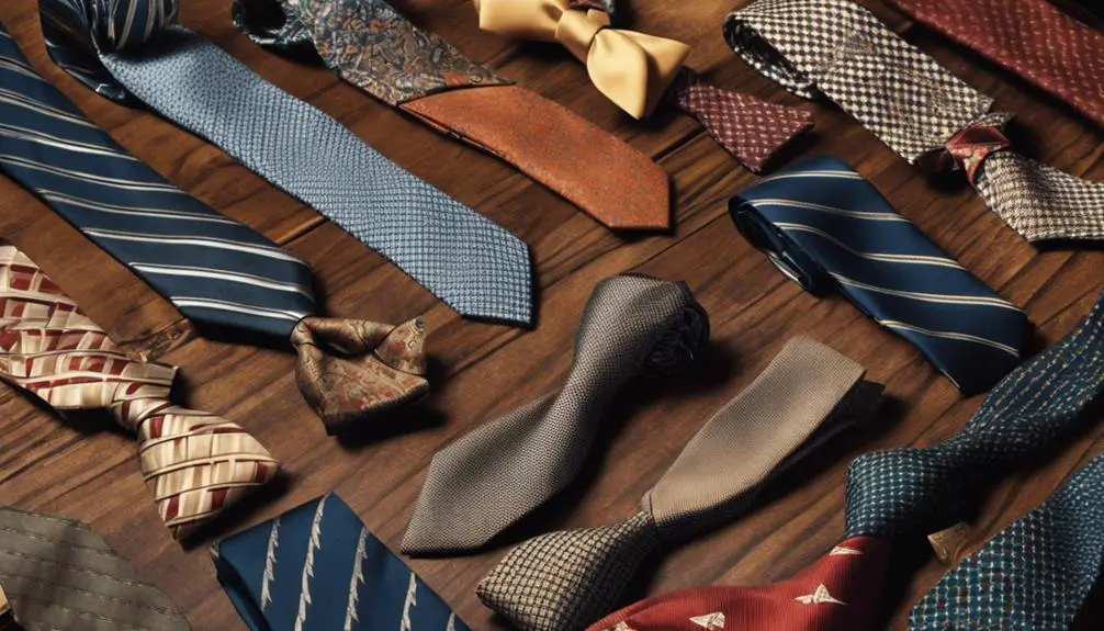 1940s neckwear trends overview