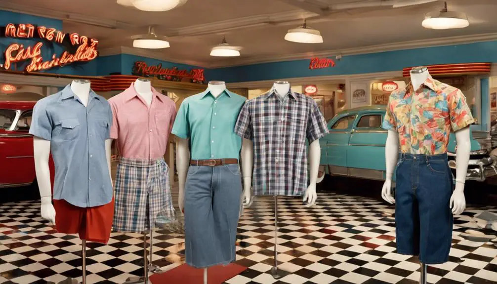 1950s fashion shirt trends