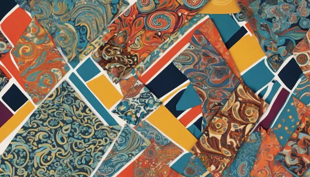 1960s neckwear fashion overview