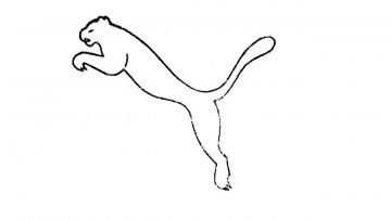 1970 to 1974 Puma logo