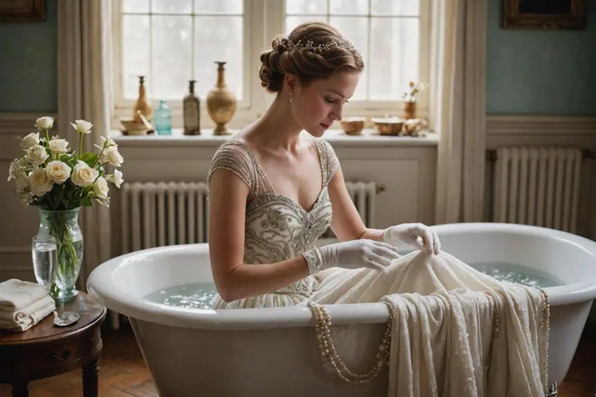 How to Wash a Beaded Gown