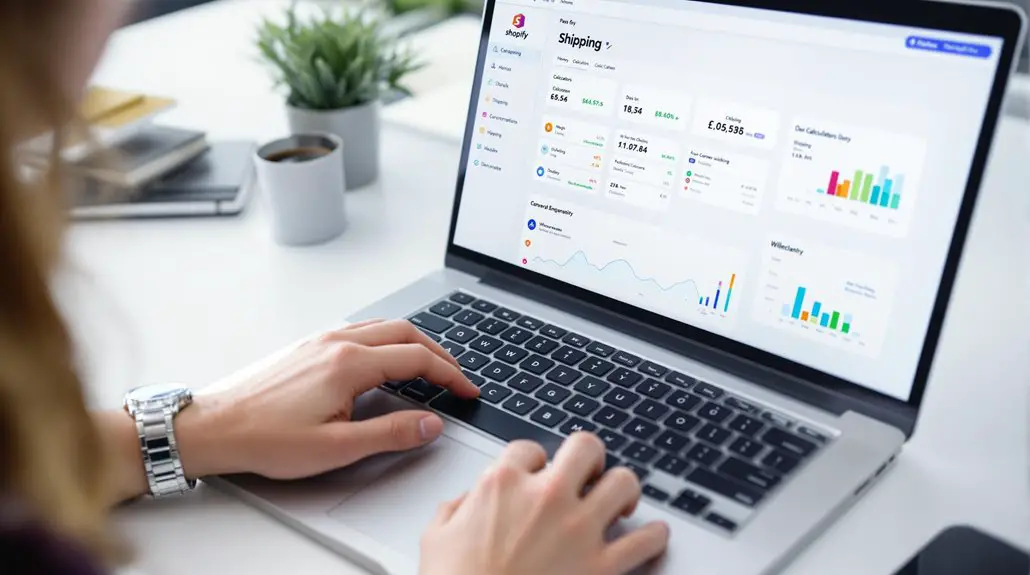 establish shipping costs shopify