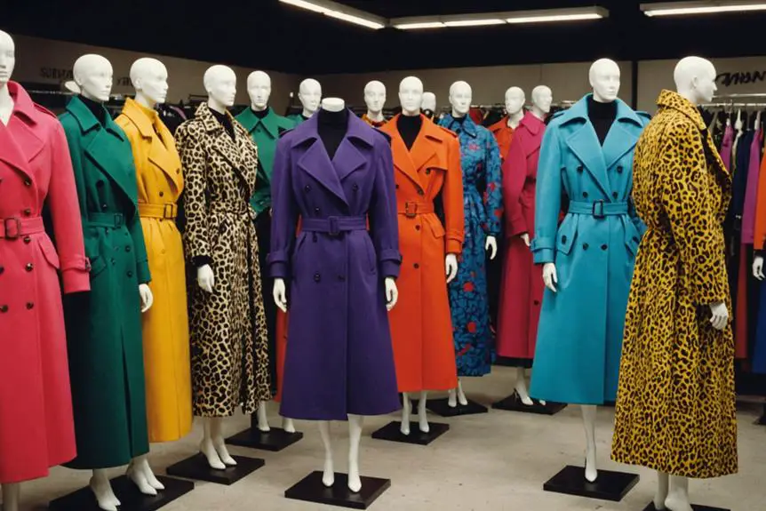 Women’s Coats in the 1980s
