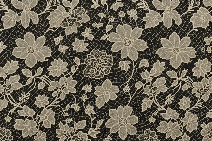 identifying chantilly lace fabric