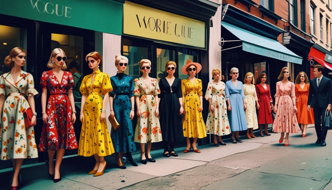 Vogue hosts star-studded vintage market in SoHo