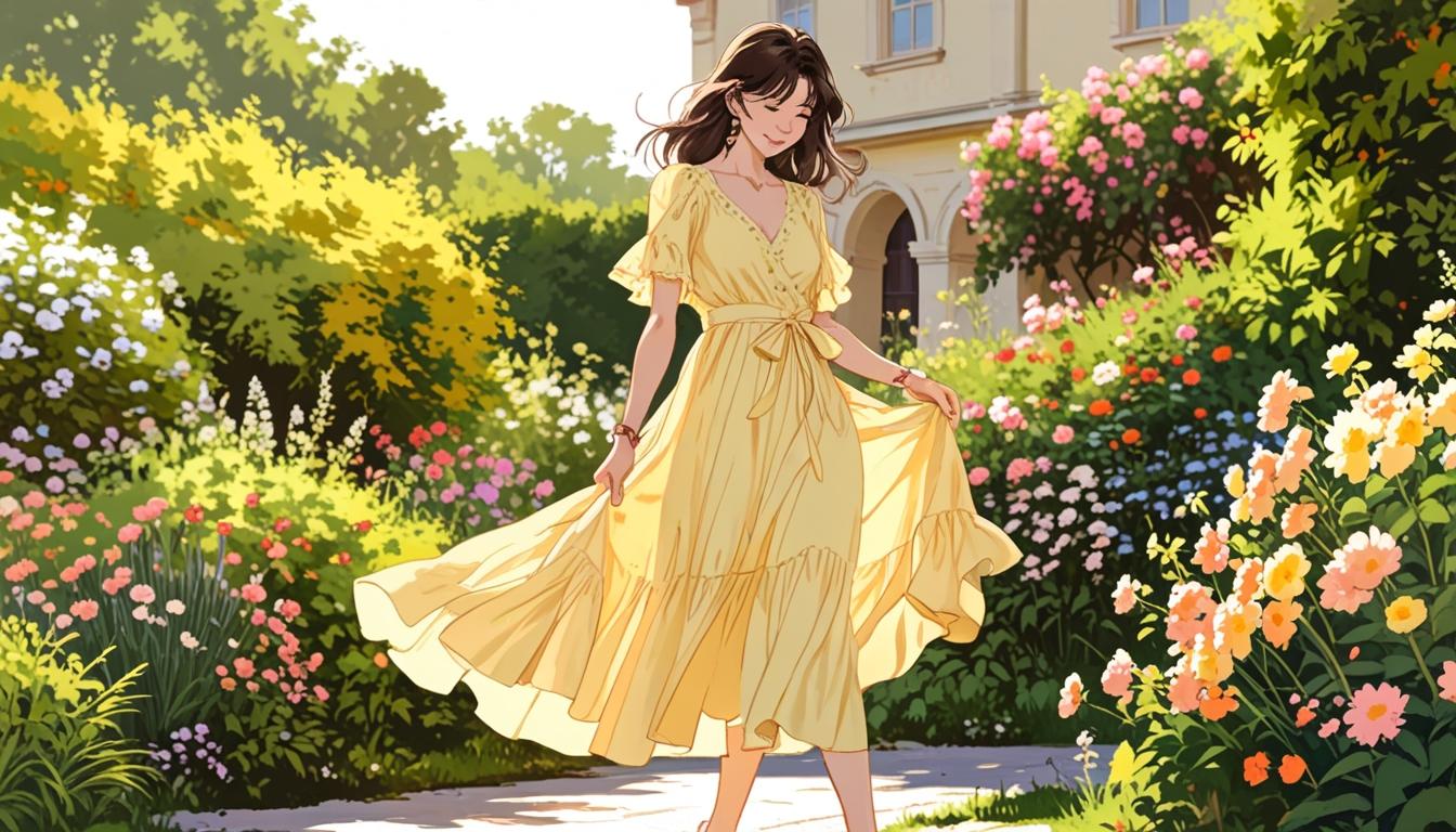 The rise of butter yellow dresses in fashion