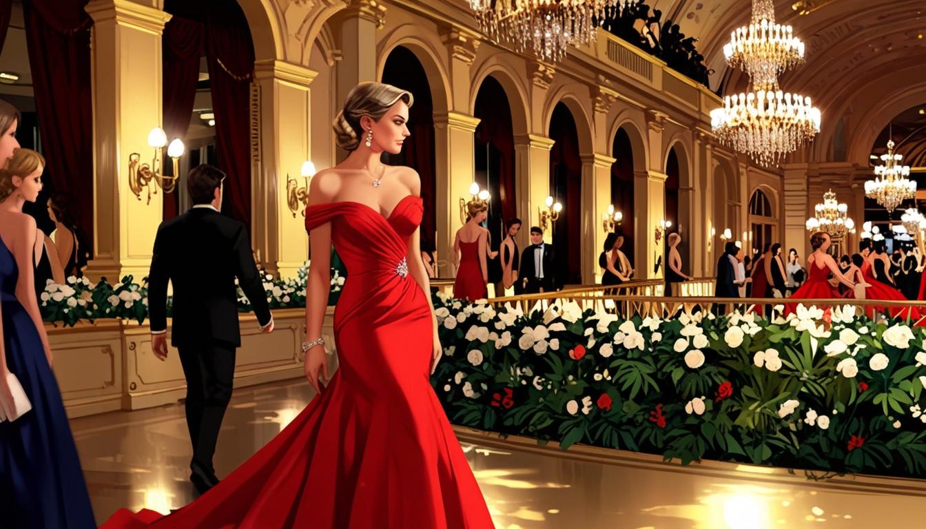 Beatrice Borromeo channels Grace Kelly at the Rose Ball
