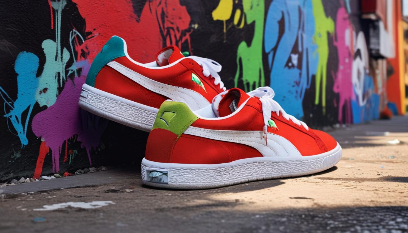Puma Suede Classic GS: A vibrant addition to sneaker culture