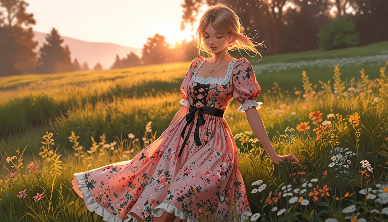 Lena Hoschek blends tradition with contemporary style in her latest collection