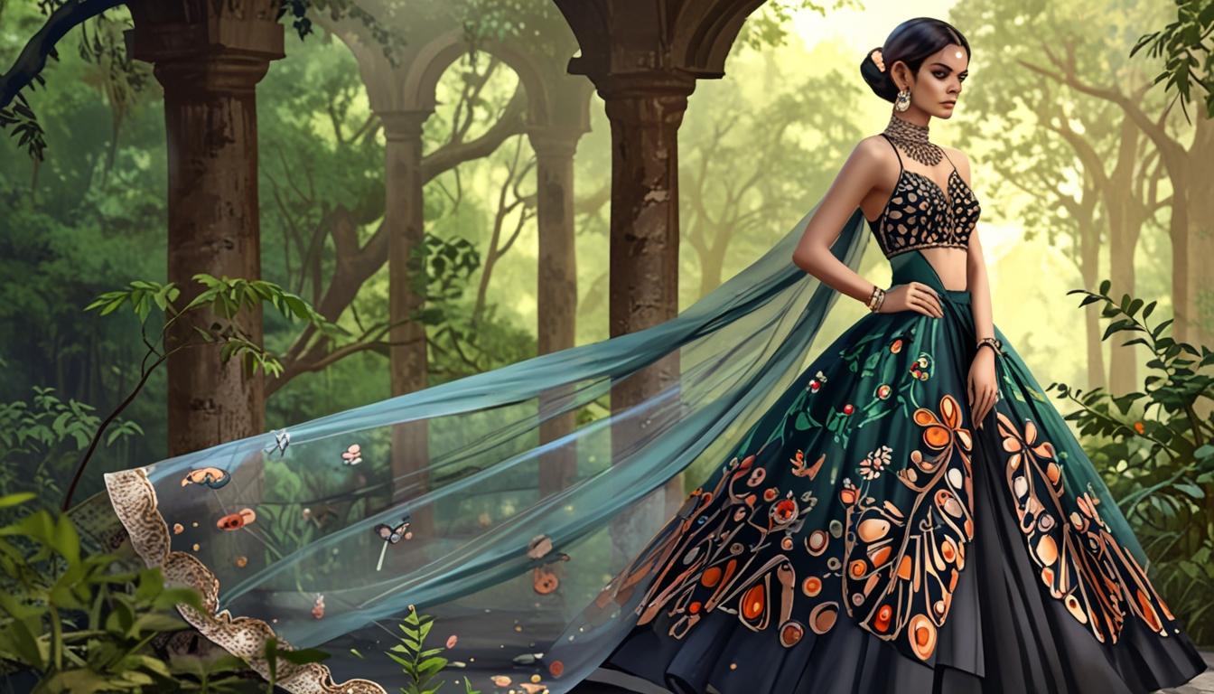 Hania Aamir shines in Rahul Mishra’s ‘Queen of Thar’ gown