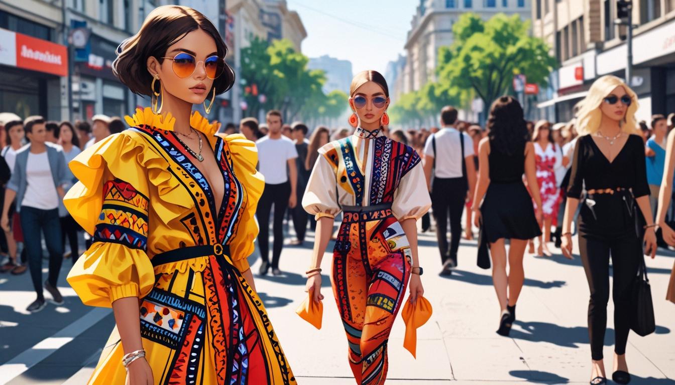 DOFAMIN Concept Space unveils vibrant Spring-Summer ’25 collection in Chi?in?u