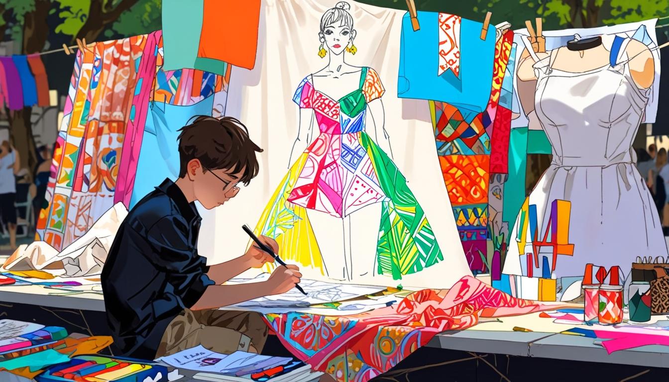 Young fashion designer Max Alexander makes waves with style and philanthropy