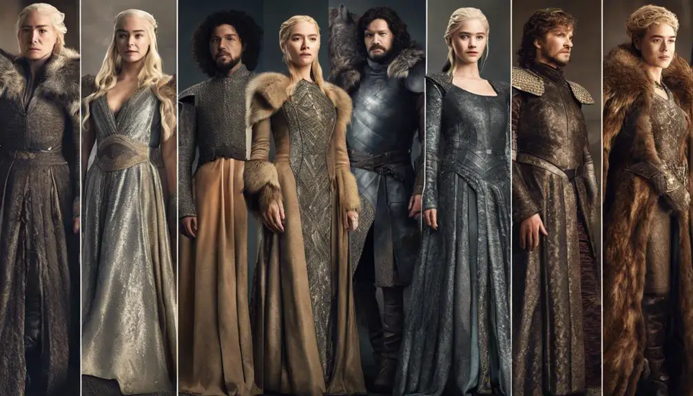 intricate historical fantasy attire