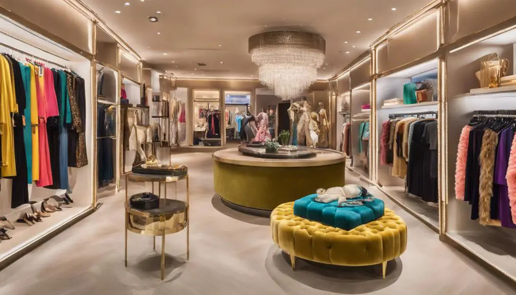 luxury fashion shopping experience