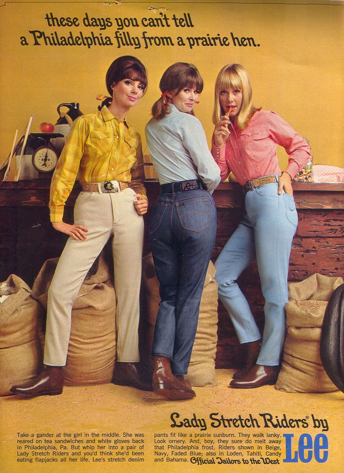 Old Lee Jeans Advert