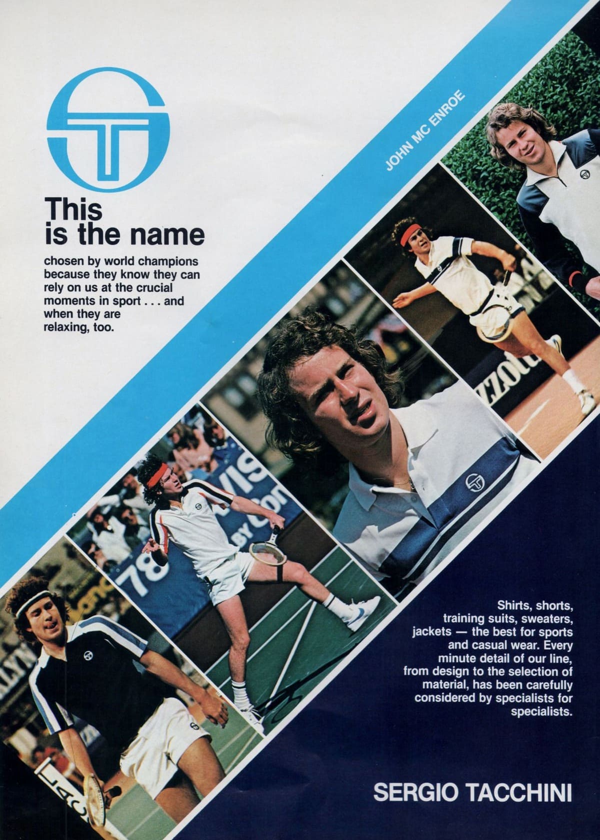 How to tell if Sergio Tacchini is vintage: Logos, Tags & Tips