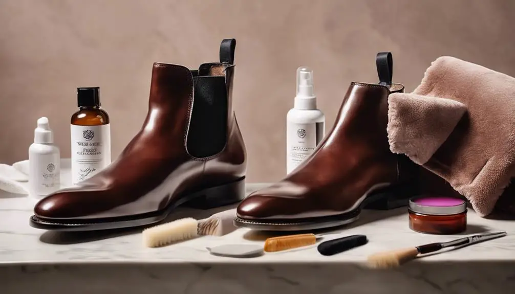premium chelsea boot care
