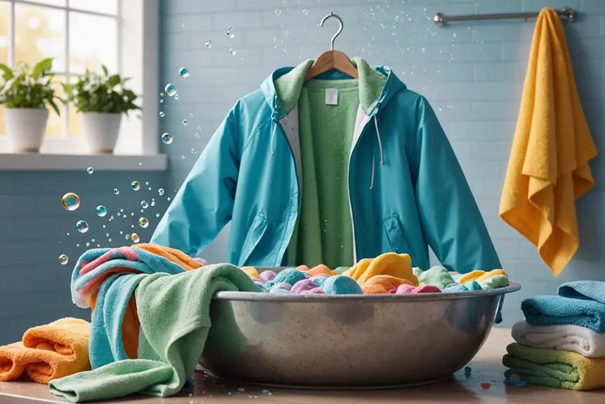 properly clean windbreaker jacket