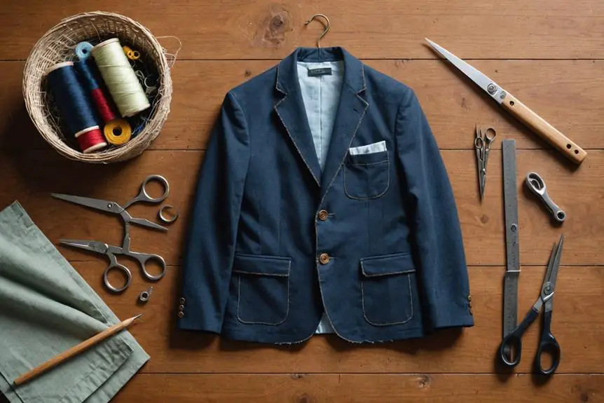 How to Fix a Damaged Buttonhole on Your Blazer