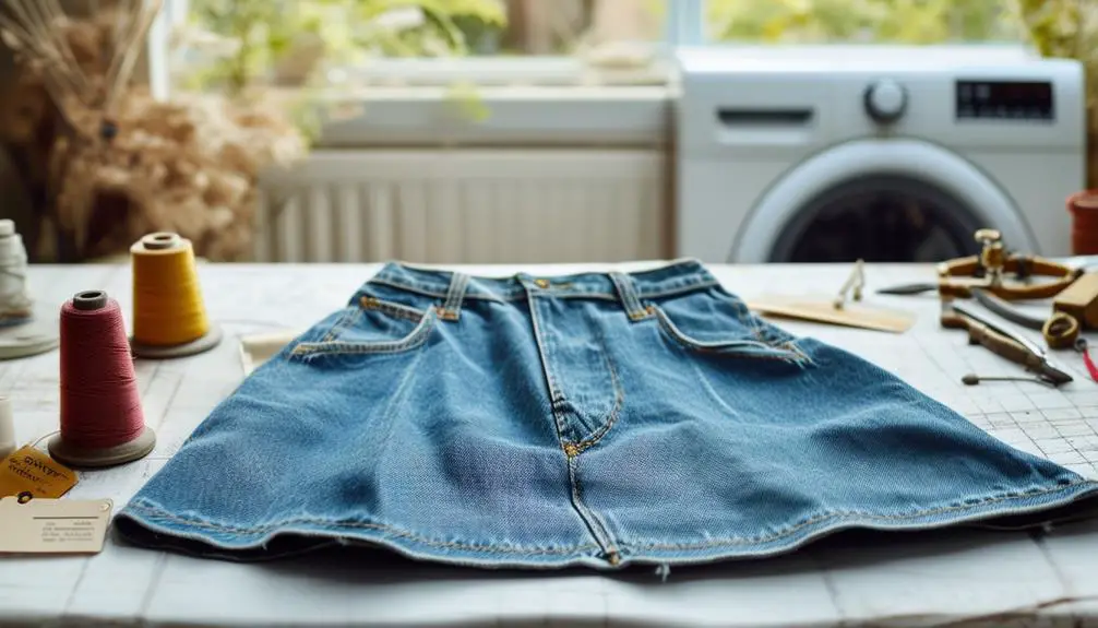 skirt care instructions provided