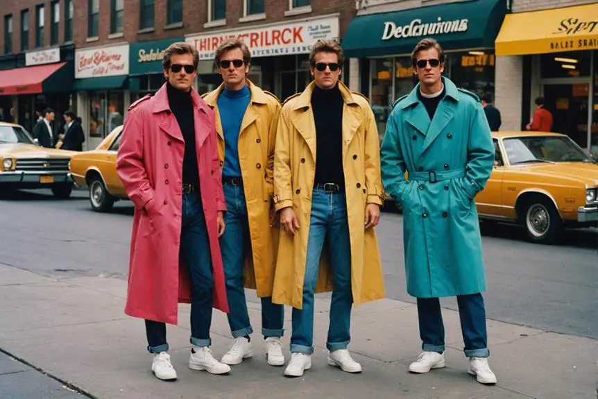stylish 1980s men s outerwear