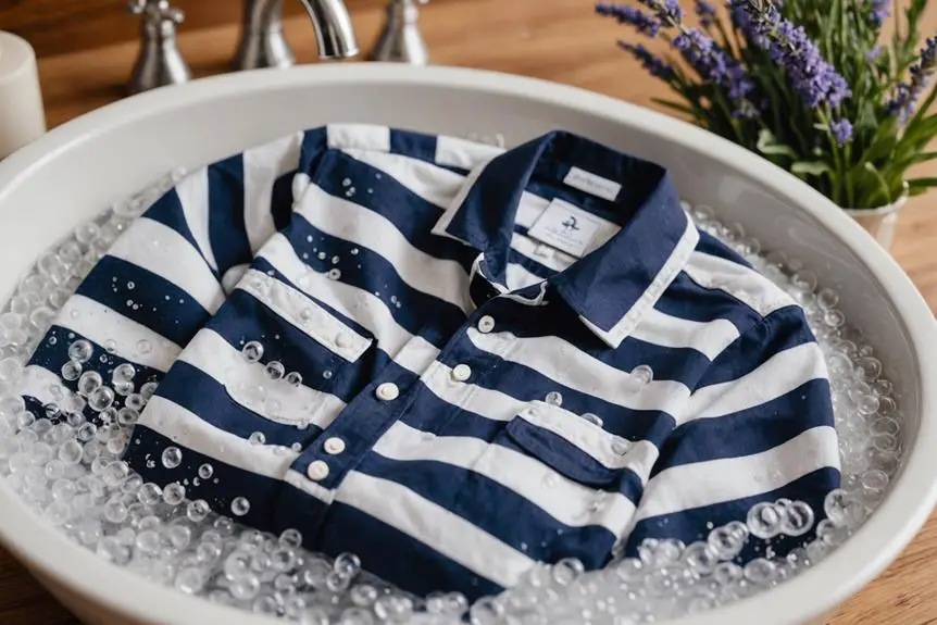 washing instructions for sailor shirt