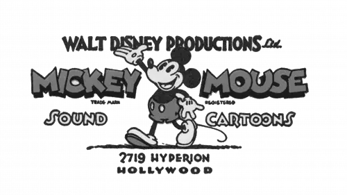 1929 to 1937 Disney logo