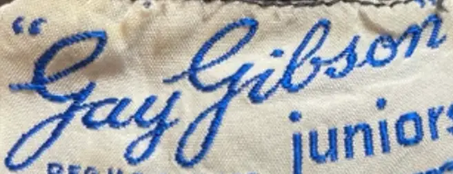1940s Gay Gibson logo