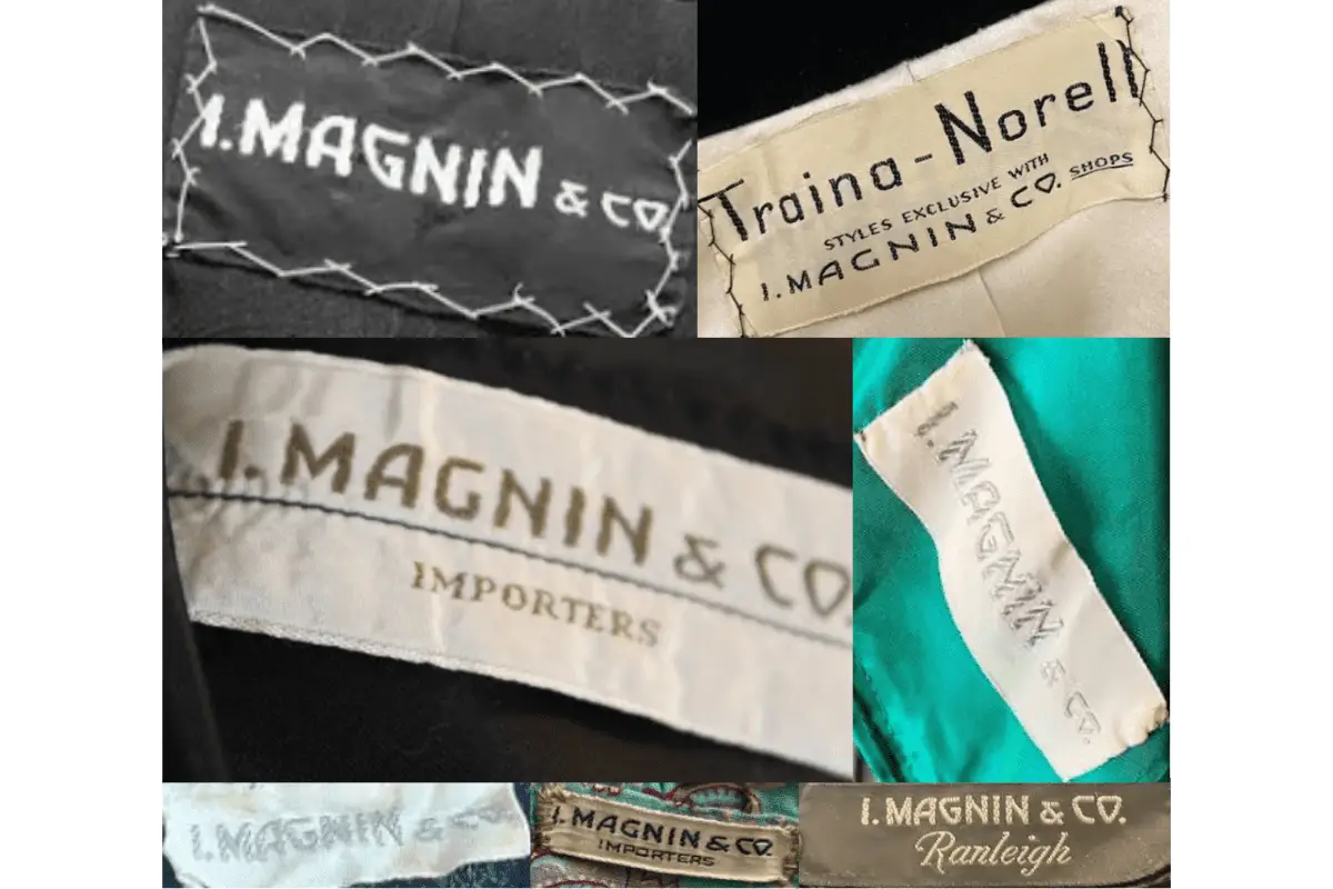 1950s I Magnin tags