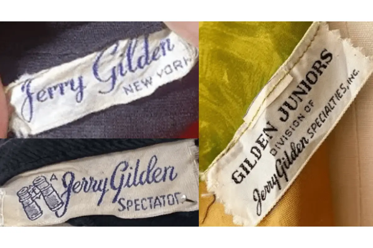 1950s Jerry Gilden tags