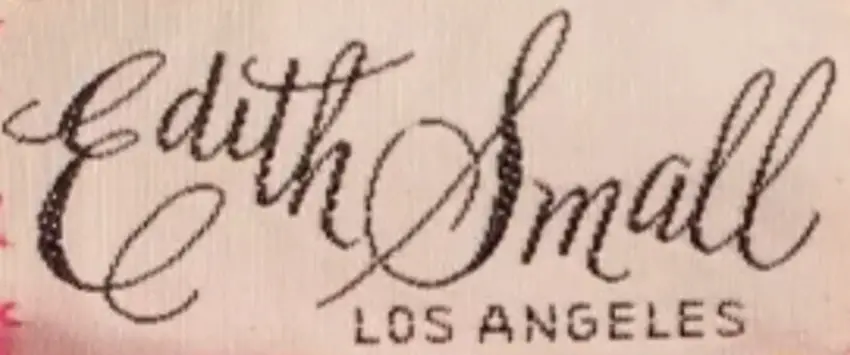 1950s to 1960s Edith Small logo