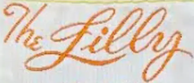 1950s to 1980s Lilly Pulitzer logo