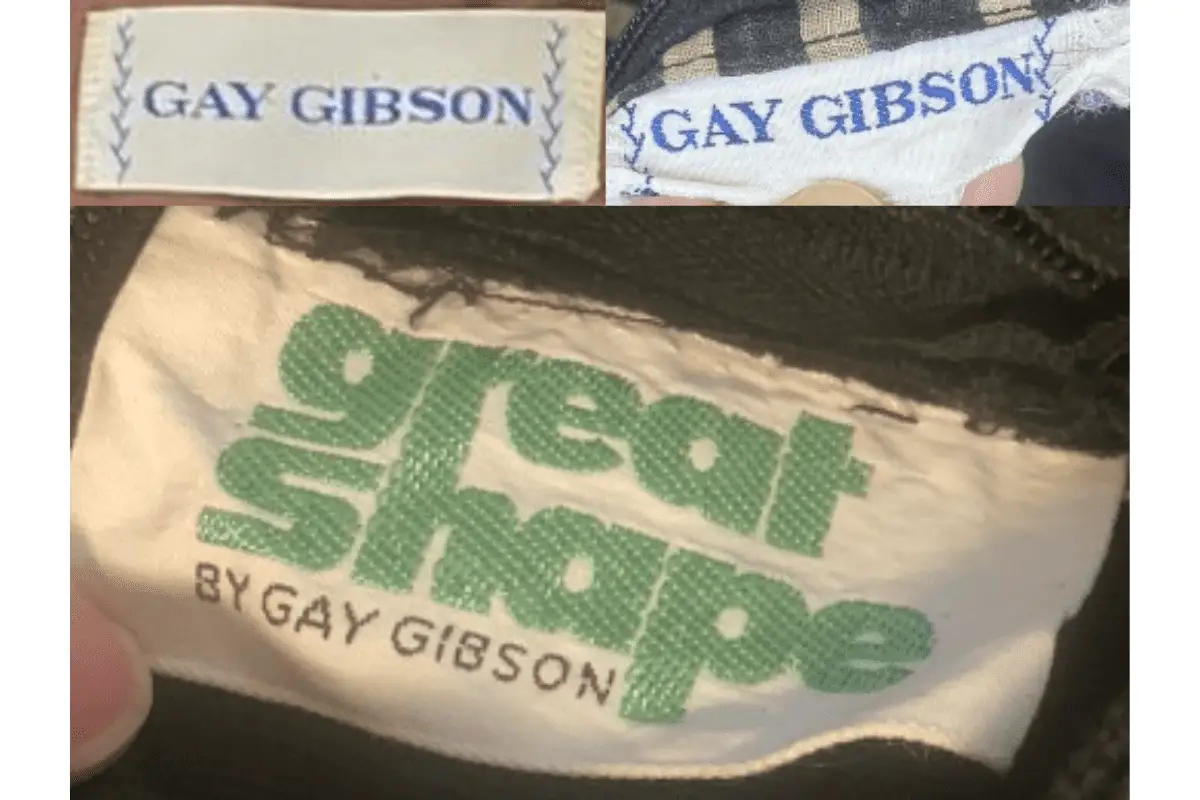 1960s Gay Gibson tags