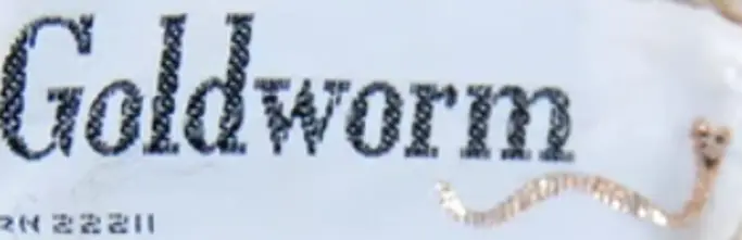 1960s to 1980s Goldworm logo