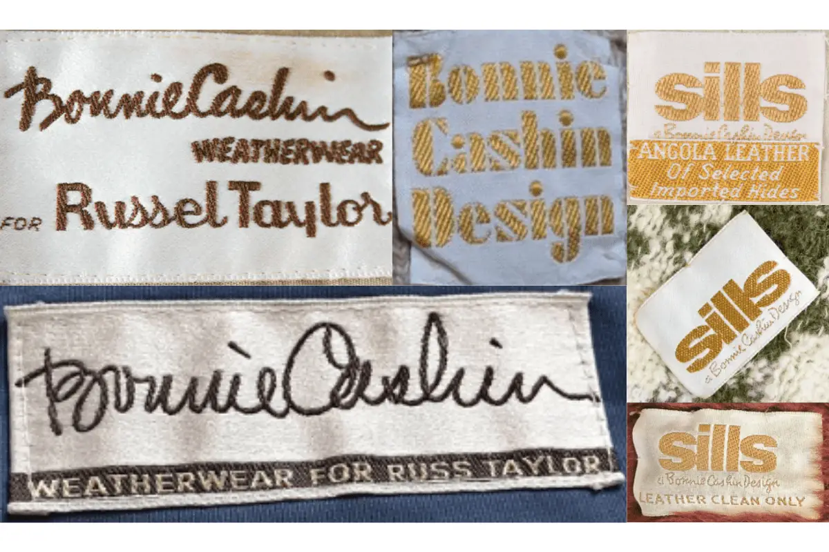 1970s Bonnie Cashin tags