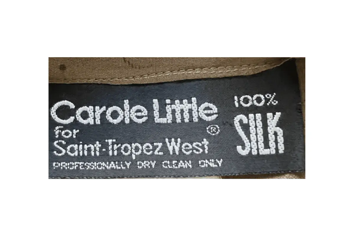 1970s Carole Little tags