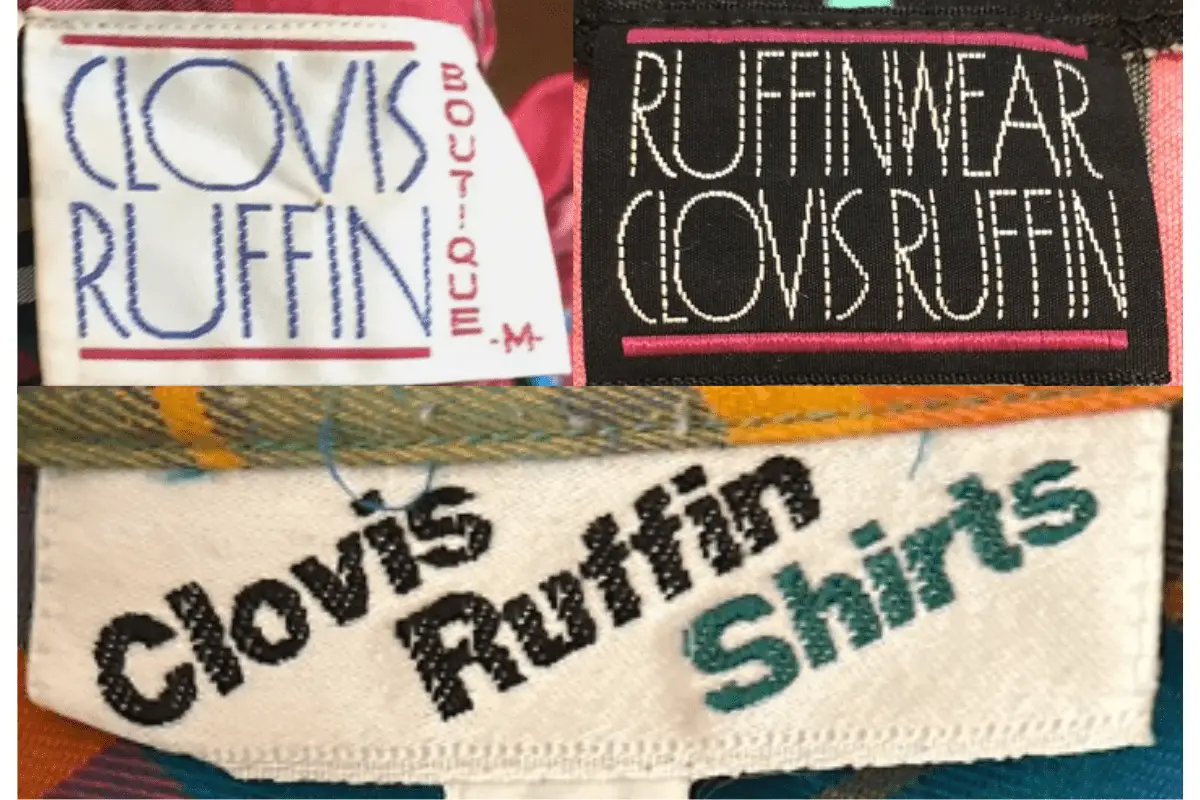 1970s Clovis Ruffin tags