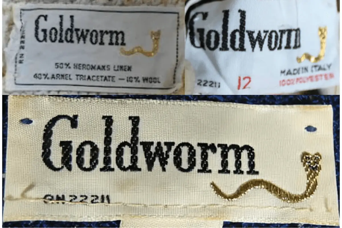 1970s Goldworm tags
