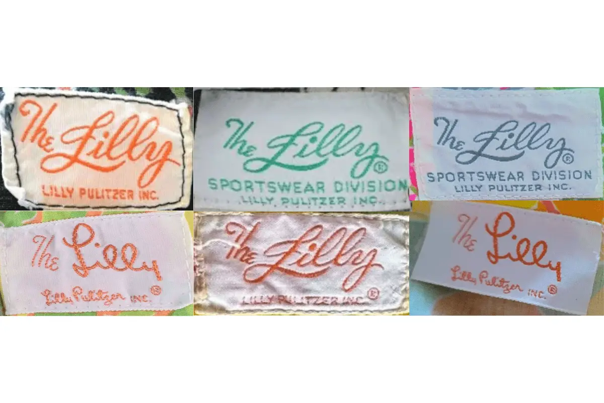 1970s Lilly Pulitzer tags