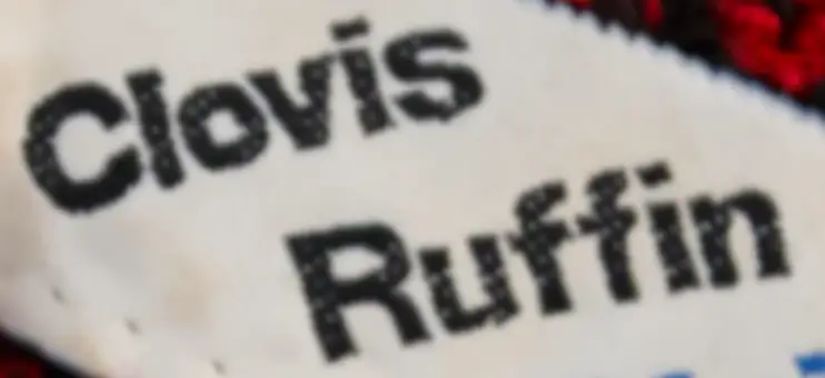 1980s Clovis Ruffin logo 2