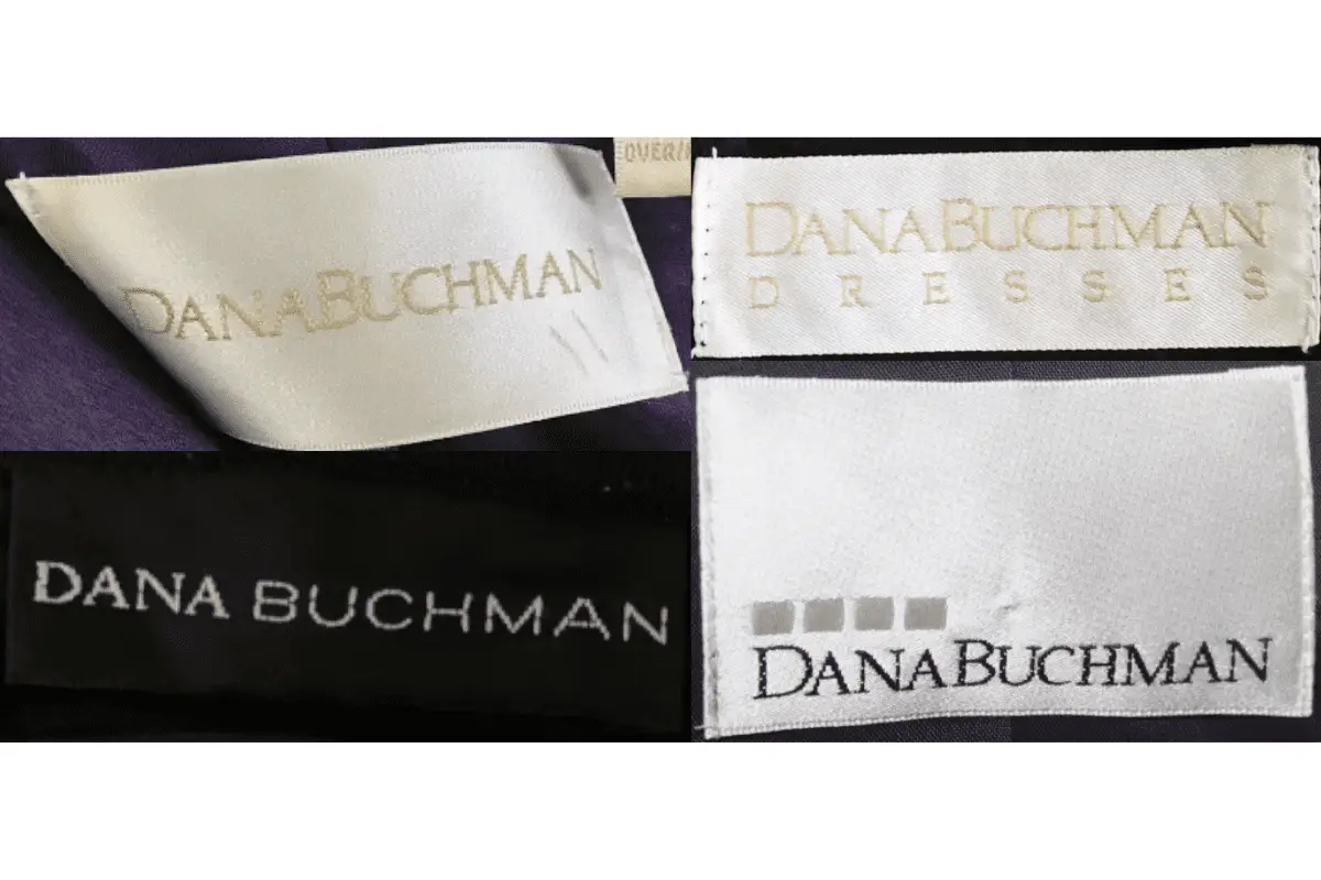 1980s Dana Buchman tags