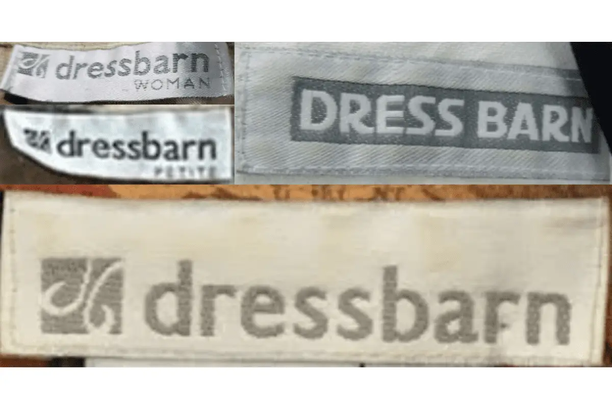 1980s Dressbarn tags