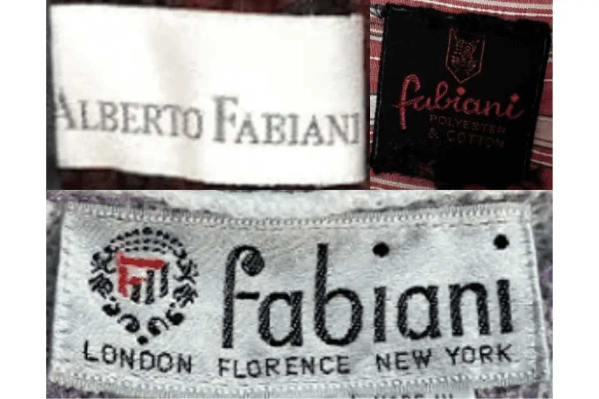 1980s Fabiani tags
