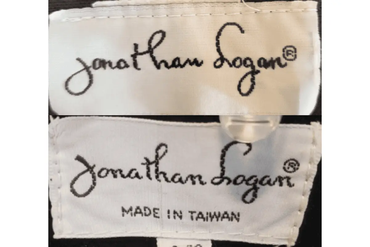 1980s Jonathan Logan tags