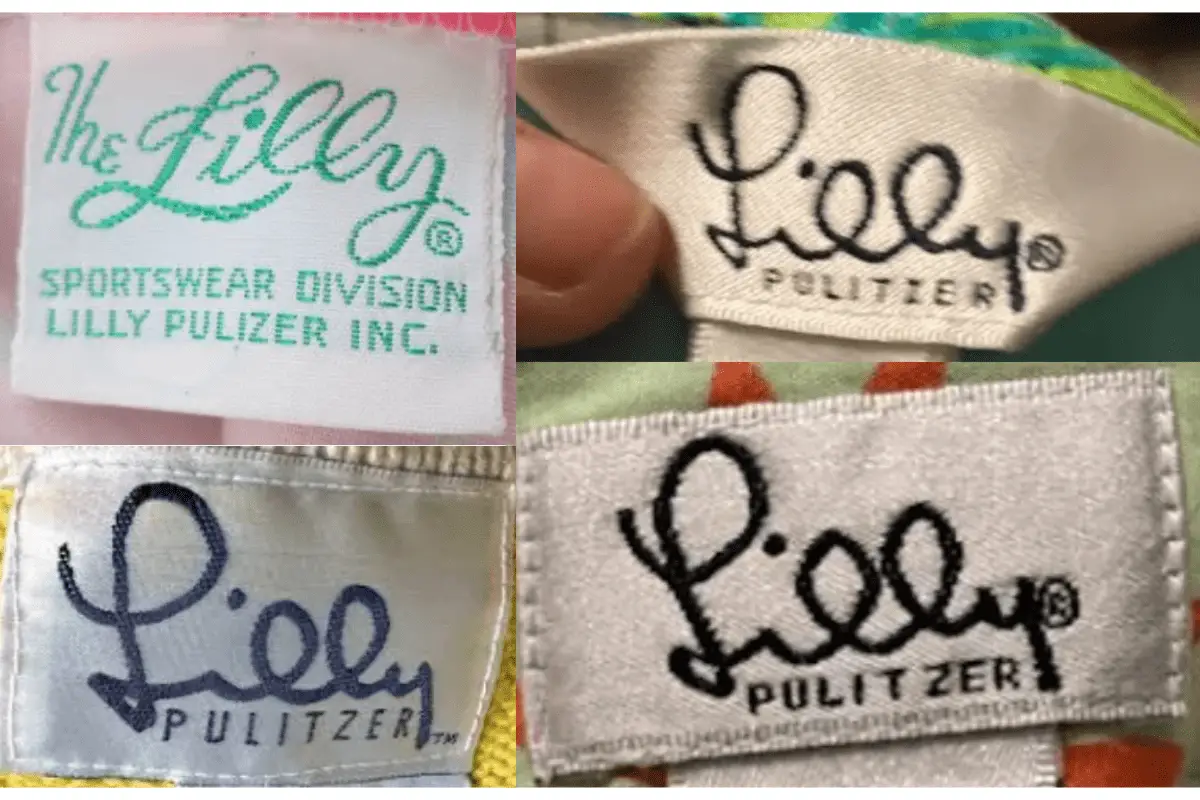 1980s Lilly Pulitzer tags
