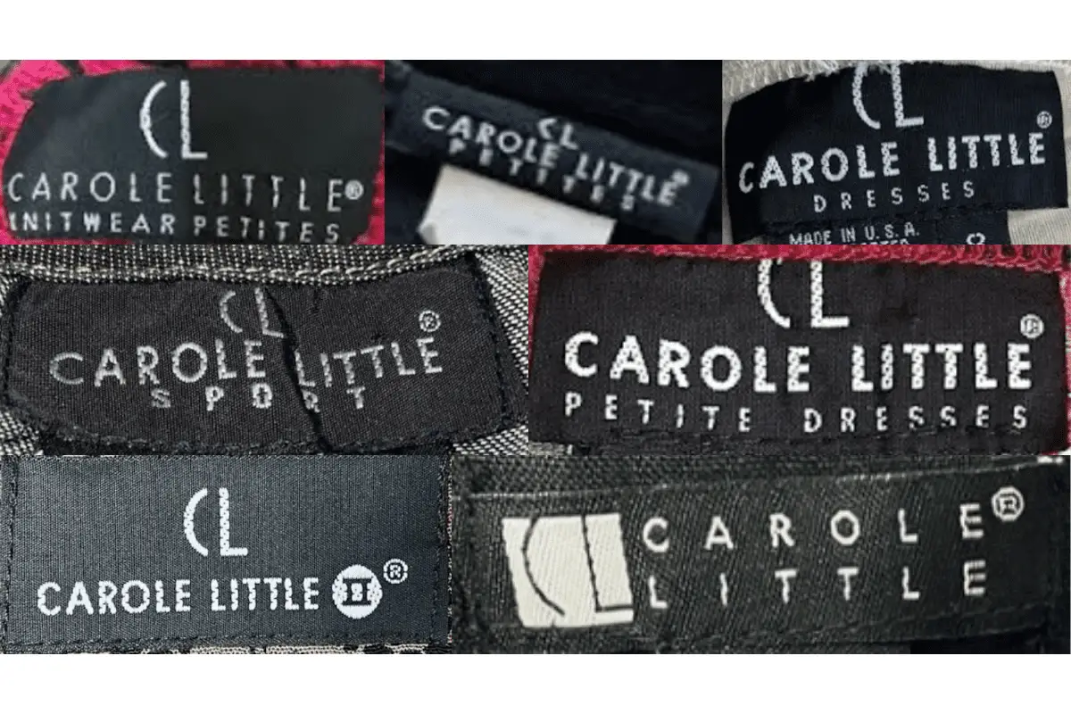1990s Carole Little tags
