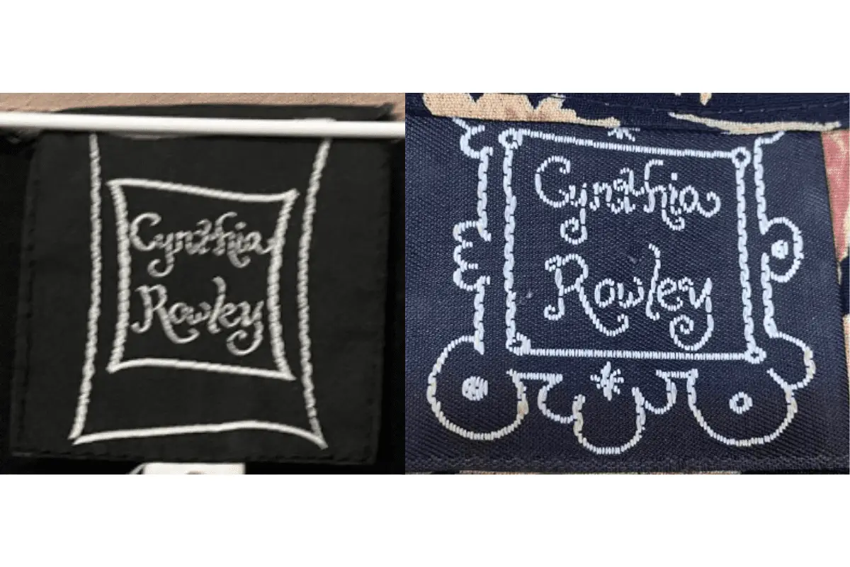 1990s Cynthia Rowley tags